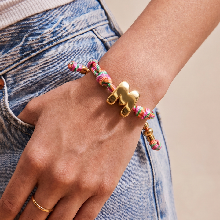 Chunky Initial Bracelet