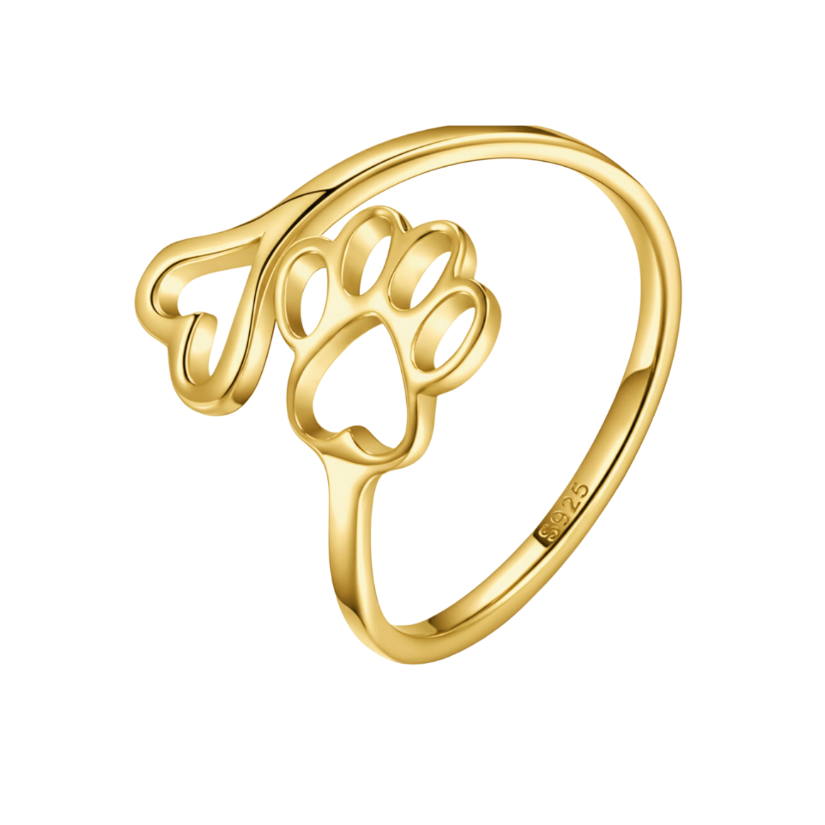 Paw of Love Signature Ring