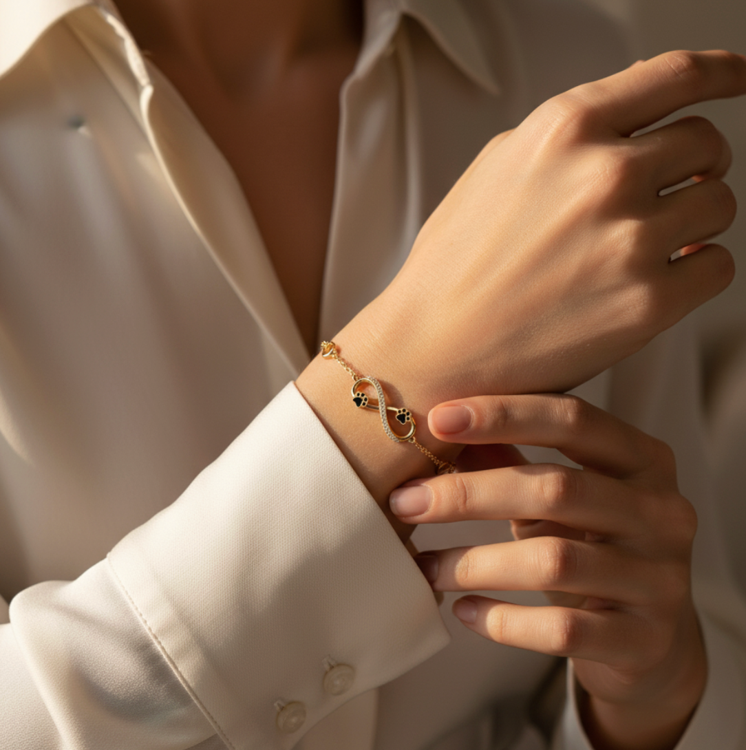 Infinite Paw Love Bracelet