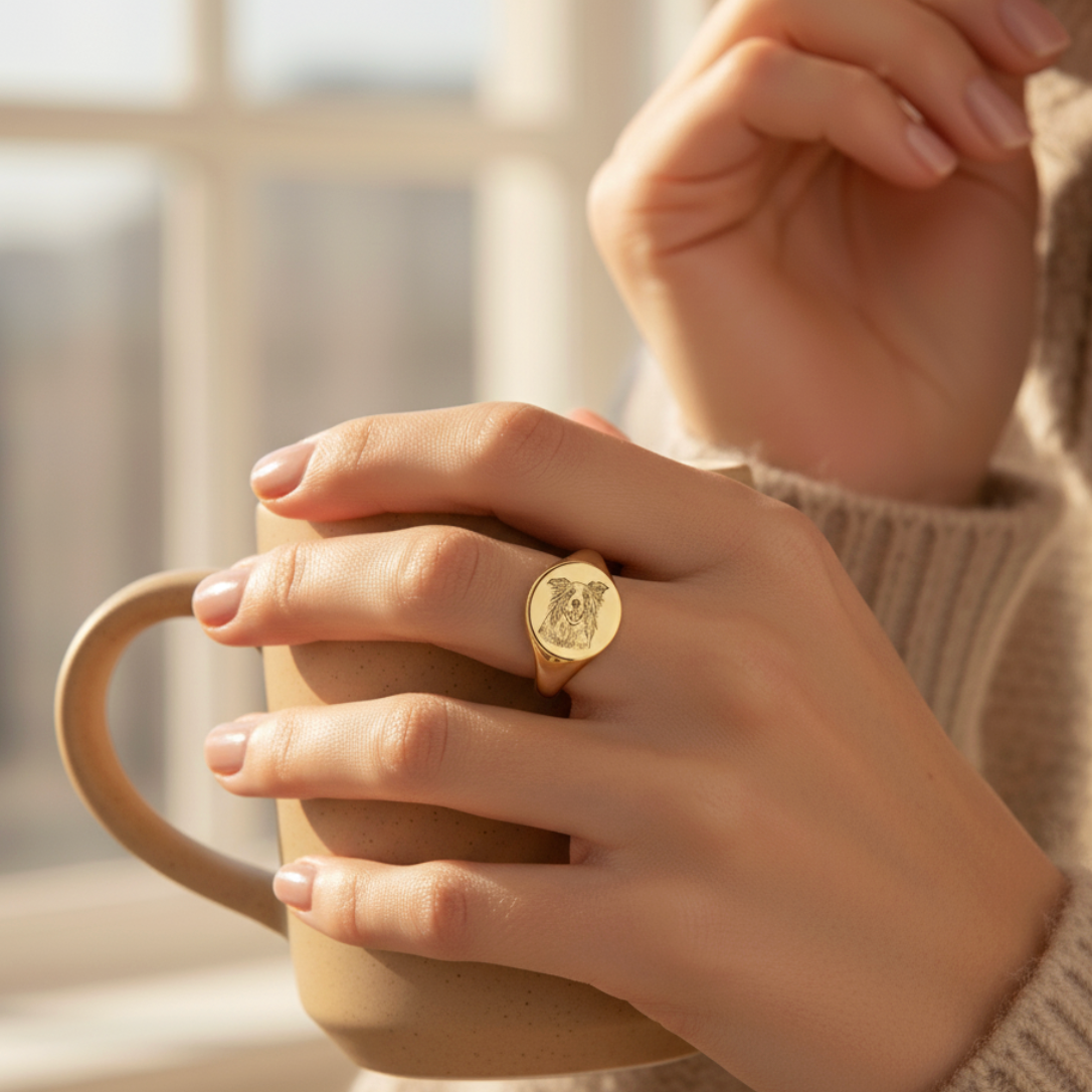 Custom Pet Signature Ring